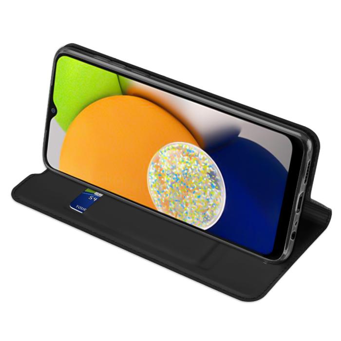 Bild 3, DUX DUCIS DUX DUCIS Samsung Galaxy A03 Fodral Skin Pro Svart - Teknikhallen.se