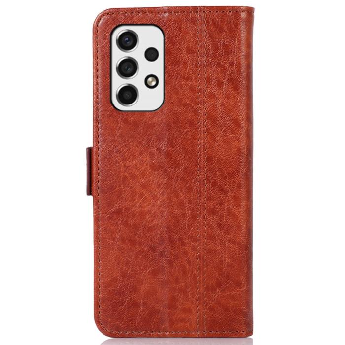 Bild 3,  Samsung Galaxy A53 5G Fodral Crazy Horse Brun - Teknikhallen.se