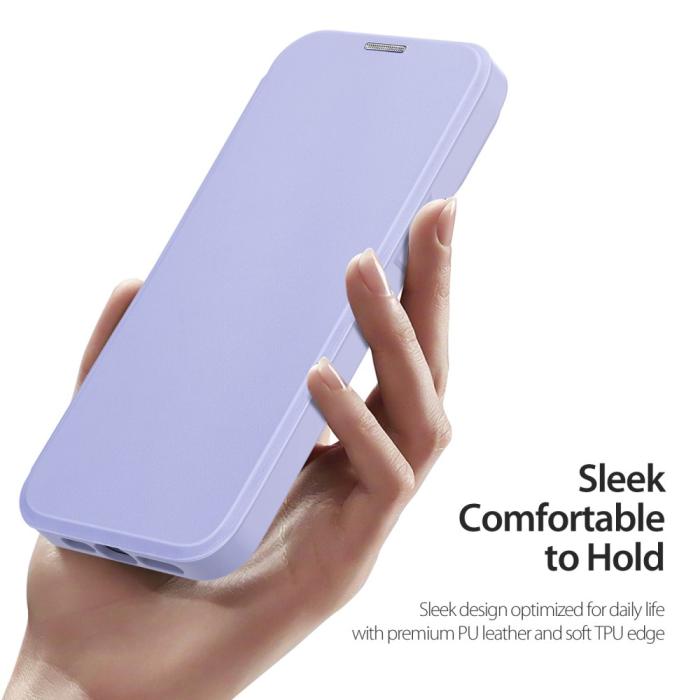 Bild 6, DUX DUCIS DUX DUCIS iPhone 14 Fodral MagSafe Skin X Pro Lila - Teknikhallen.se