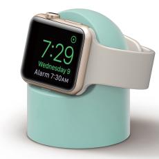  Apple Watch Silikon Stativ Gr&ouml;n - Teknikhallen.se