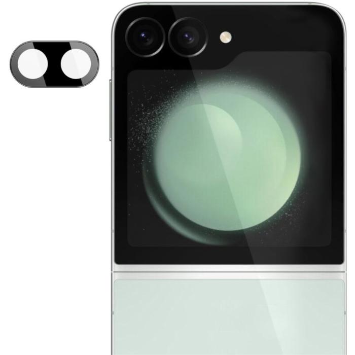 Bild 5, IMAK IMAK Galaxy Z Flip 6 Linsskydd Härdat Glas Svart - Teknikhallen.se