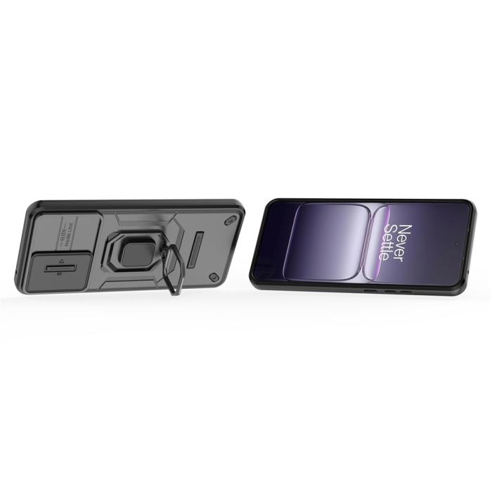Bild 3,  OnePlus Nrod CE5 Skal Hybrid Ring CamShield Svart - Teknikhallen.se