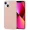 Mercury GOOSPERY Mercury Goospery iPhone 14 Skal Liquid Skin Touch Ljus Rosa - Teknikhallen.se