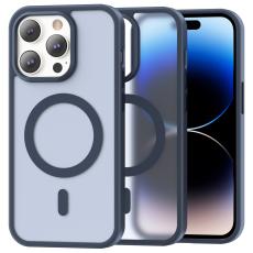 ColorPop ColorPop iPhone 14 Pro Skal CH MagSafe Matt M&ouml;rk Bl&aring; - Teknikhallen.se