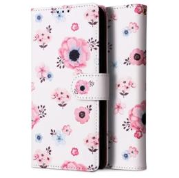 Tech-Protect Tech-Protect Samsung Galaxy A13 4G Fodral Vita Blommor - Teknikhallen.se