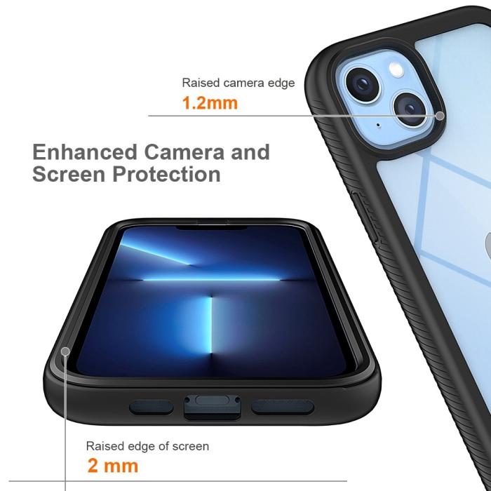 Bild 3,  iPhone 14 Plus Skal 360 Hybrid Defense Svart - Teknikhallen.se