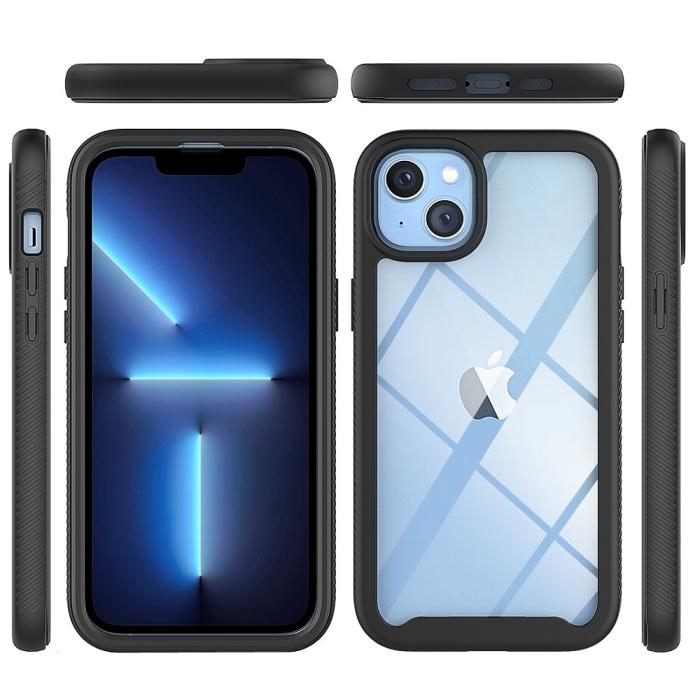 Bild 4,  iPhone 14 Plus Skal 360 Hybrid Defense Svart - Teknikhallen.se