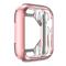  Apple Watch 7/8 45mm Skal TPU Electroplate Rosa - Teknikhallen.se