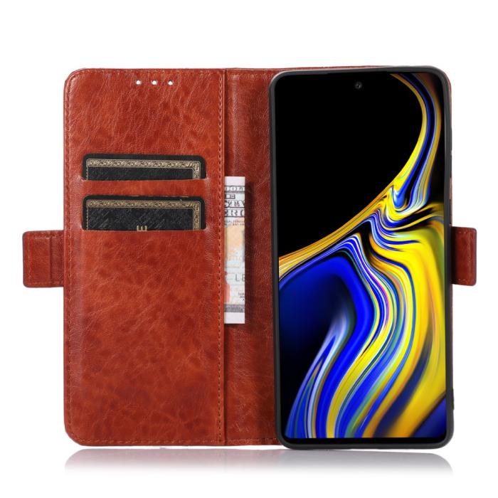 Bild 5,  Samsung Galaxy A53 5G Fodral Crazy Horse Brun - Teknikhallen.se