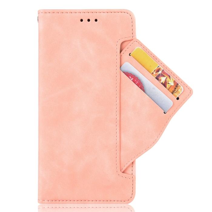 Bild 2,  Xiaomi Redmi Note 11 Pro 5G Fodral Avtagbart Kortfodral Ljus Rosa - Teknikhallen.se