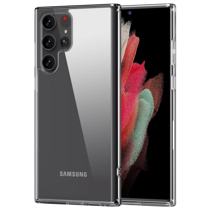Bild 2, LEEU DESIGN LEEU DESIGN Samsung Galaxy S22 Ultra Skal TPU Shockproof - Teknikhallen.se