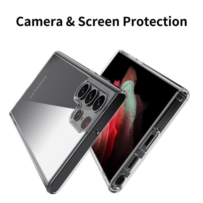 Bild 4, LEEU DESIGN LEEU DESIGN Samsung Galaxy S22 Ultra Skal TPU Shockproof - Teknikhallen.se