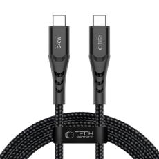Tech-Protect Tech-Protect 2m 240W PD QC3.0 USB-C-USB-C Kabel UltraBoost - Teknikhallen.se