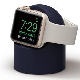  Apple Watch Silikon Stativ Mörk Blå - Teknikhallen.se