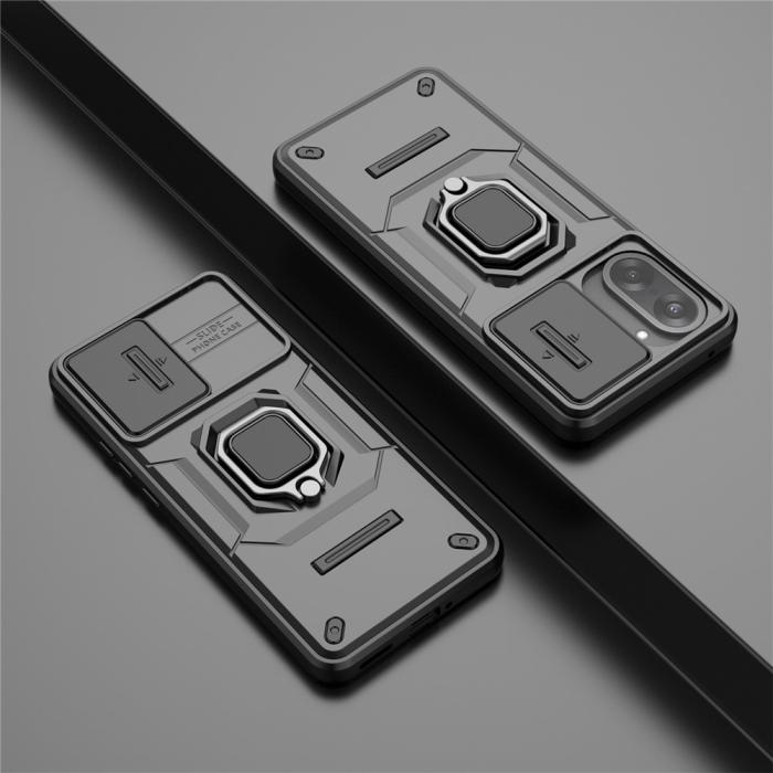 Bild 5,  OnePlus Nrod CE5 Skal Hybrid Ring CamShield Svart - Teknikhallen.se