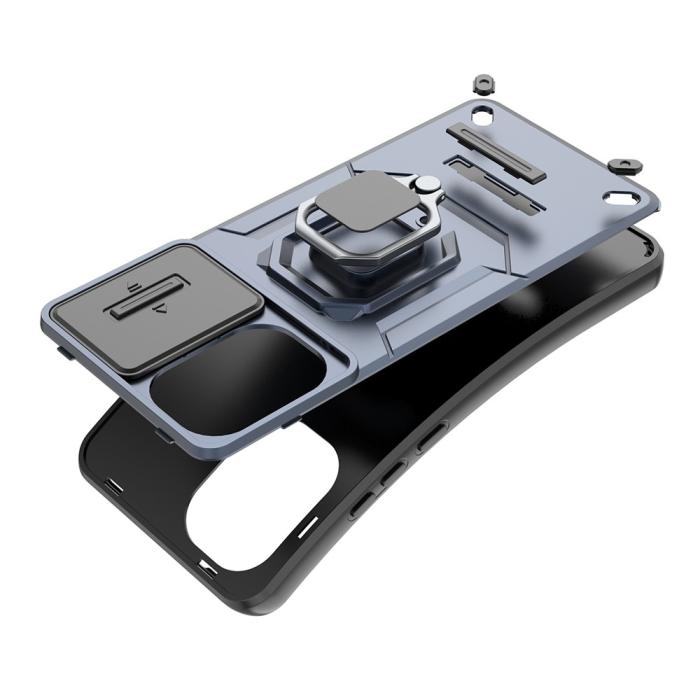 Bild 6,  OnePlus Nrod CE5 Skal Hybrid Ring CamShield Svart - Teknikhallen.se