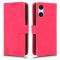  Sony Xperia 10 VI Fodral Skin Touch Läder Fodral Rosa - Teknikhallen.se