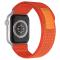 ColorPop Apple Watch 42/44/45/49 mm Armband Nylon Trail Loop Orangeröd - Teknikhallen.se