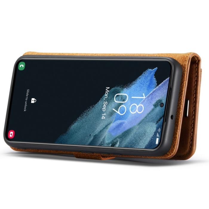Bild 5, DG.MING DG.MING Samsung Galaxy S22 Plus Fodral 2in1 Magnet Fodral / Skal Brun - Teknikhallen.se