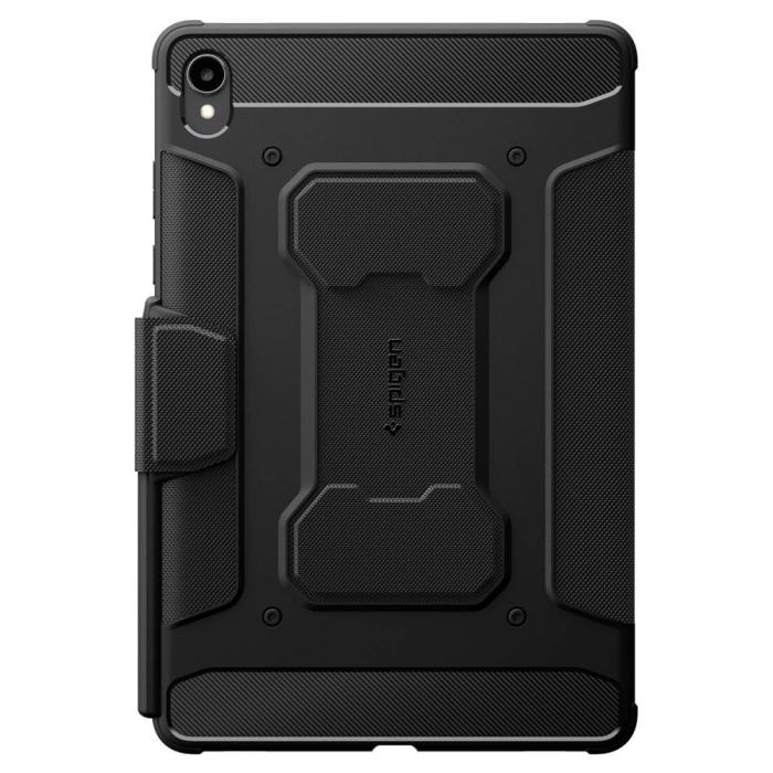 Bild 4, Spigen Spigen Samsung Galaxy Tab S11 Fodral Rugged Armor Pro Svart - Teknikhallen.se