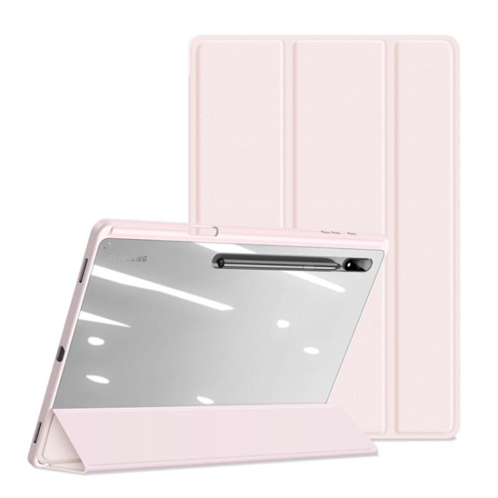 Bild 2, DUX DUCIS DUX DUCIS Galaxy Tab S8 Ultra Fodral TOBY Tri-Fold Rosa - Teknikhallen.se
