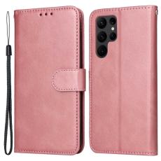  Samsung Galaxy S23 Ultra Fodral L&auml;der Ros&eacute;guld - Teknikhallen.se