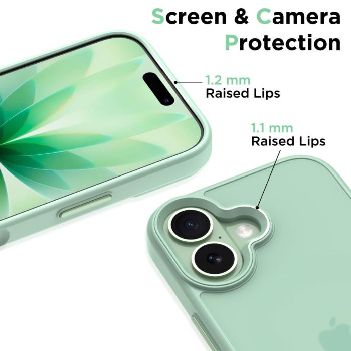 Bild 3, Tech-Protect Tech-Protect iPhone 17 Skal MagMat Matt Sage - Teknikhallen.se