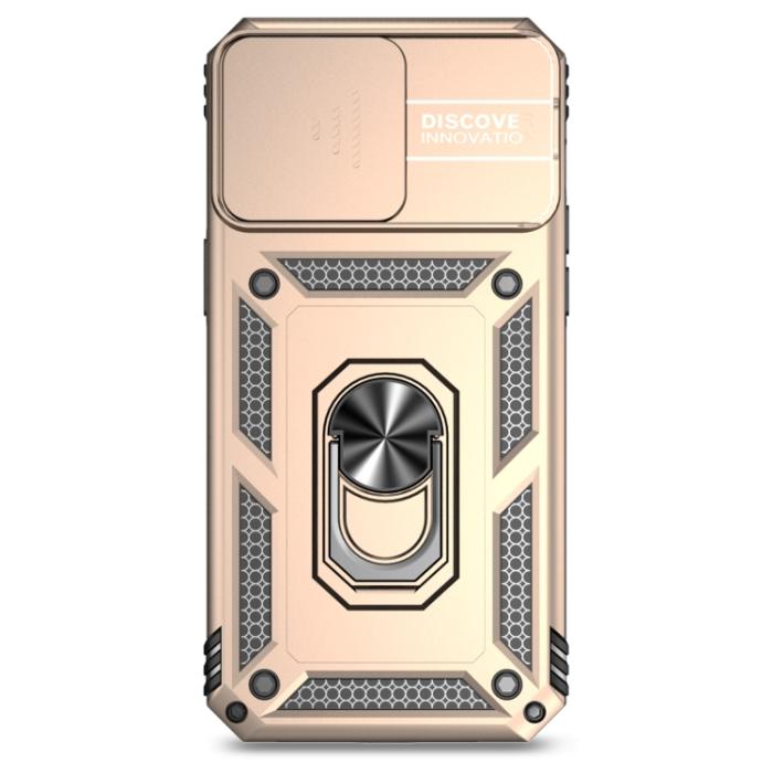 Bild 2,  iPhone 15 Pro Skal CamShield Armor Ring Guld - Teknikhallen.se