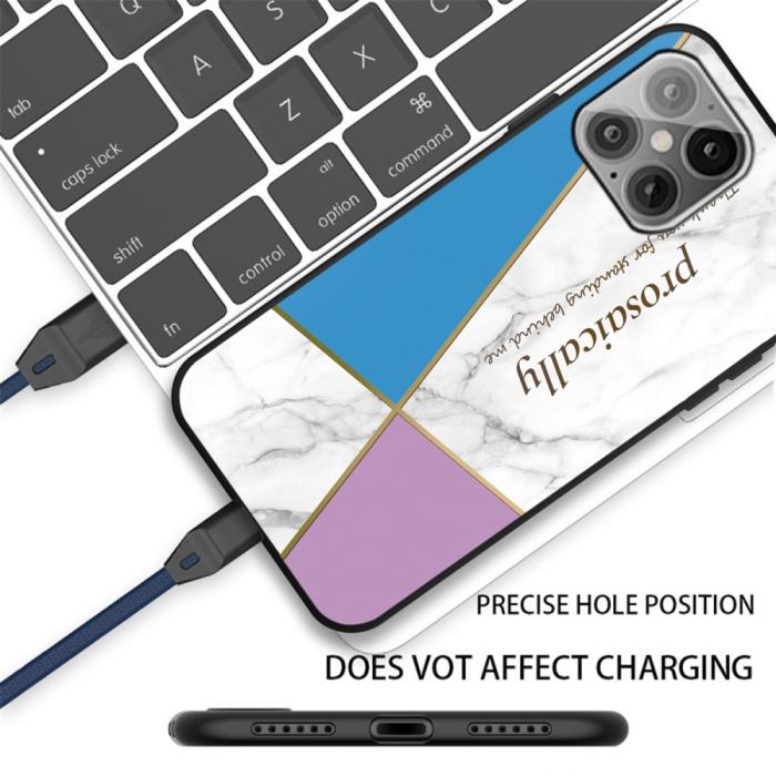 Bild 2,  iPhone 12 Mini - Marmor TPU Skal - Teknikhallen.se