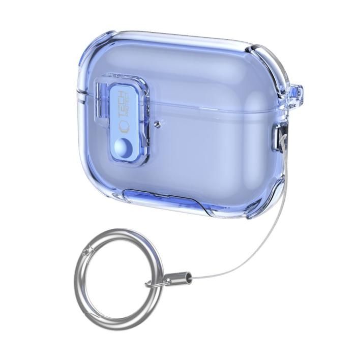 Bild 2, Tech-Protect Tech-Protect AirPods Pro 3 Skal Bounce Pro Mist Blue - Teknikhallen.se