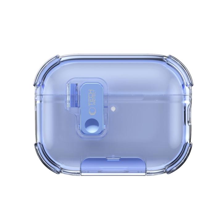 Bild 3, Tech-Protect Tech-Protect AirPods Pro 3 Skal Bounce Pro Mist Blue - Teknikhallen.se