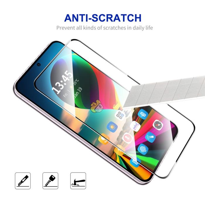 Bild 4, ENKAY ENKAY Motorola Moto G86 Power/G86 5G Skärmskydd Heltäckande - Teknikhallen.se