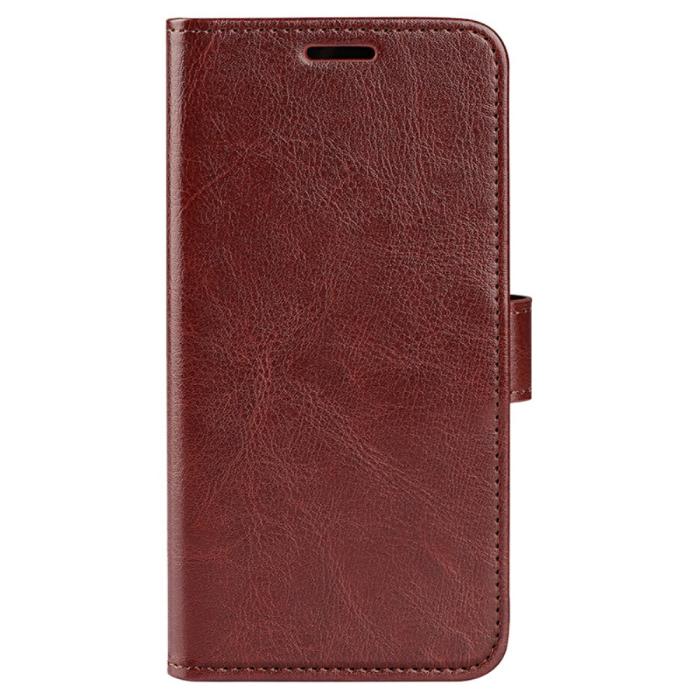 Bild 5,  Samsung Galaxy A35 5G Fodral Crazy Horse Läder Brun - Teknikhallen.se