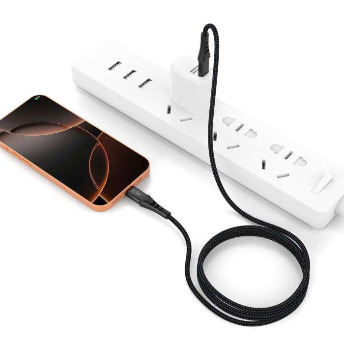 Bild 4, Tech-Protect Tech-Protect 2m 240W PD QC3.0 USB-C-USB-C Kabel UltraBoost - Teknikhallen.se