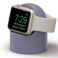  Apple Watch Silikon Stativ Bl&aring; - Teknikhallen.se