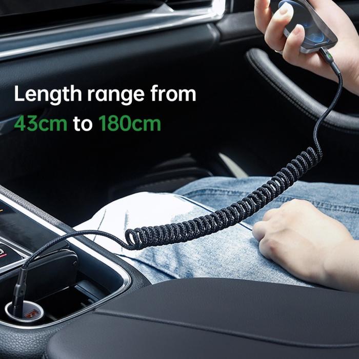 Bild 6, MCDODO Mcdodo 36W PD USB-C - Lightning Flexibel Nylonkabel Svart - Teknikhallen.se