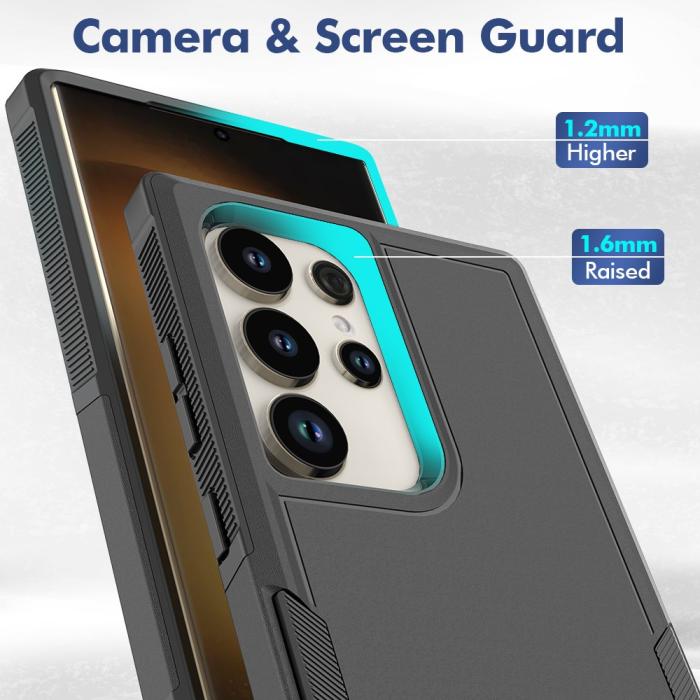 Bild 2,  Samsung Galaxy S24 Ultra Skal Xtreme Shockproof Svart - Teknikhallen.se