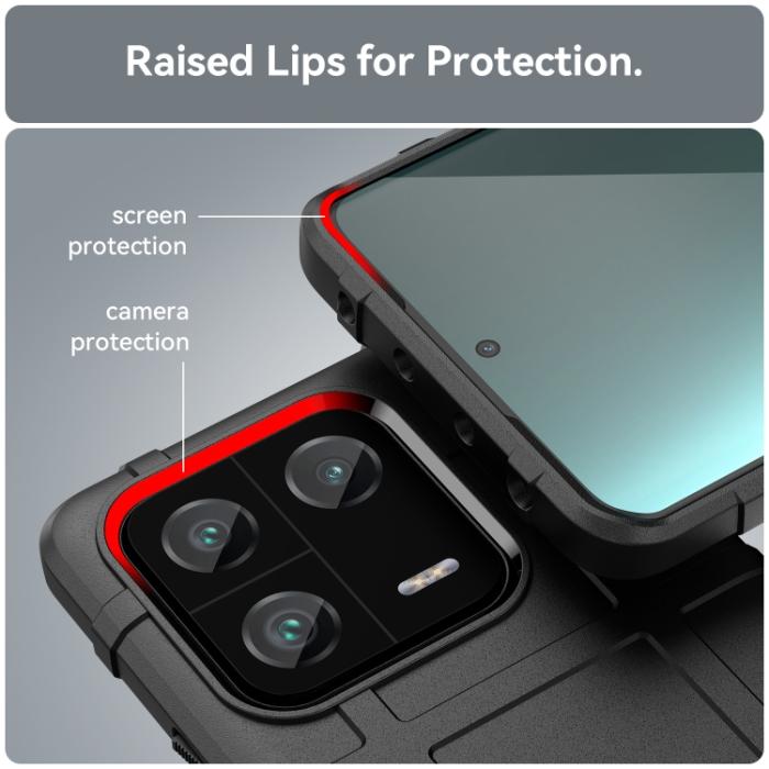 Bild 6,  Xiaomi 13 Pro 5G Skal Robust Svart - Teknikhallen.se