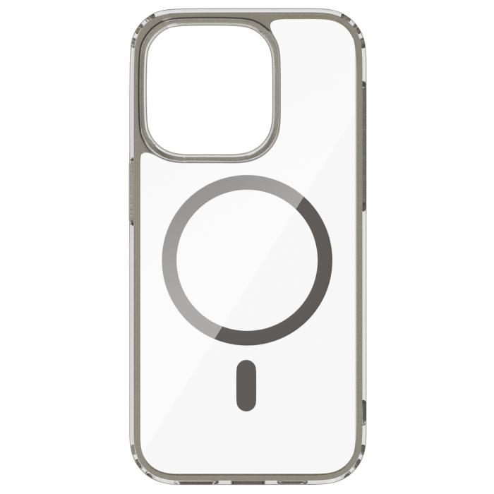 Bild 3, ColorPop ColorPop iPhone 15 Pro Skal CH MagSafe Transparent/Titanium - Teknikhallen.se