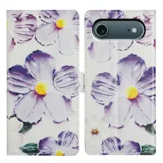  iPhone Air Fodral Med Tryck Lila Blommor - Teknikhallen.se