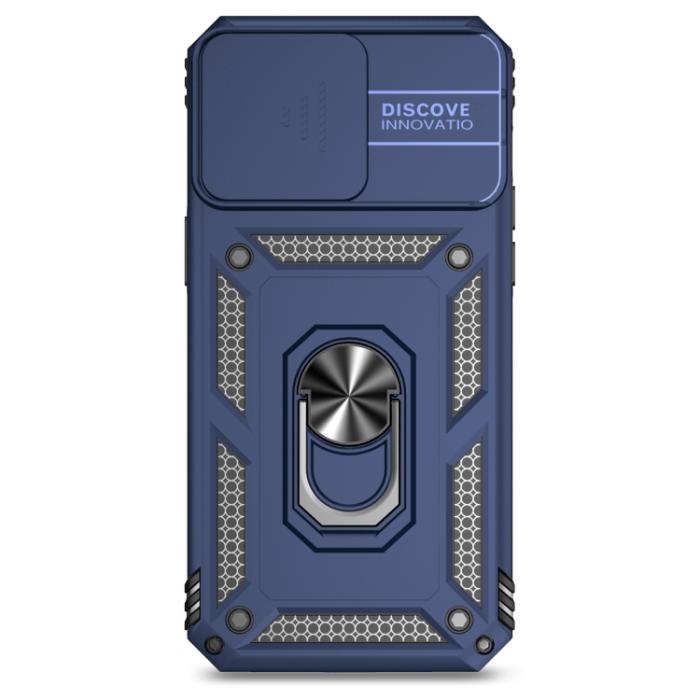 Bild 2,  iPhone 15 Pro Skal CamShield Armor Ring Blå - Teknikhallen.se