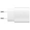 Samsung Samsung Original 25W 3A USB-C Laddare EP-TA800XWE - Vit - Teknikhallen.se