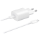 Samsung Samsung 25W 3A USB-C Laddare EP-TA800 inkl. 1m USB-C Kabel - Vit - Teknikhallen.se