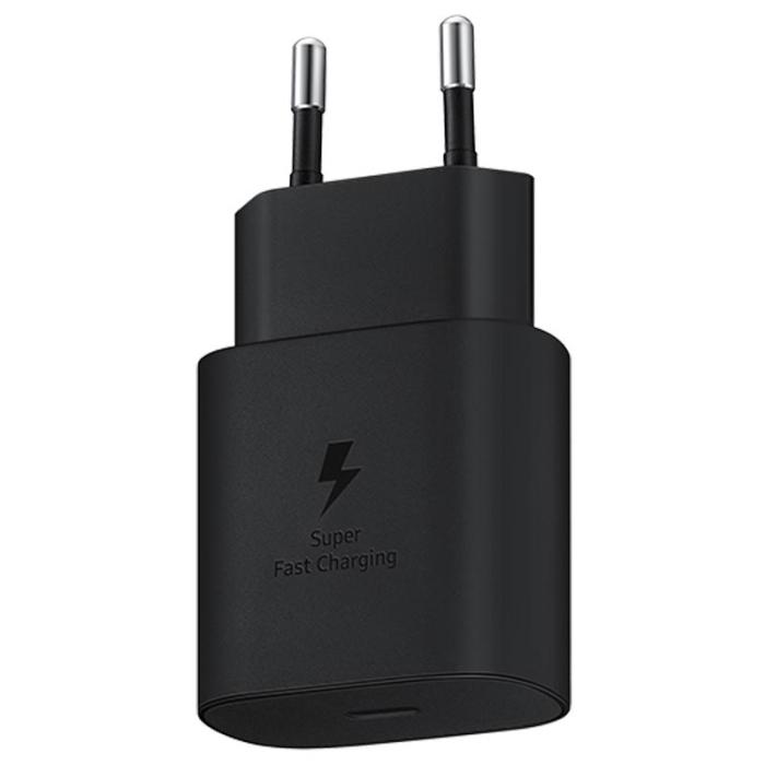 Bild 2, Samsung Samsung Original 25W 3A USB-C Laddare EP-TA800XBE - Svart - Teknikhallen.se