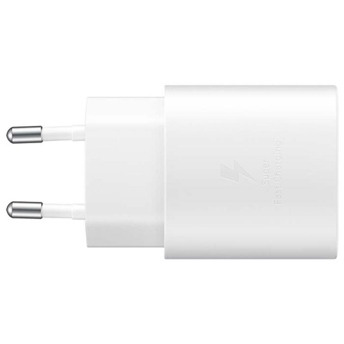 Bild 2, Samsung Samsung Original 25W 3A USB-C Laddare EP-TA800XWE - Vit - Teknikhallen.se