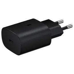 Samsung Samsung Original 25W 3A USB-C Laddare EP-TA800XBE - Svart - Teknikhallen.se