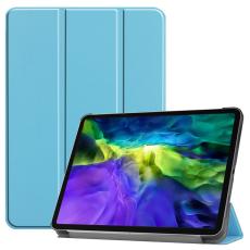  iPad Air 2026-2020 / Pro 11 Fodral Tri-Fold Ljus Bl&aring; - Teknikhallen.se