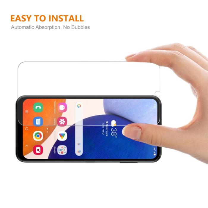 Bild 4, ENKAY ENKAY Samsung Galaxy A14 4G/5G Skärmskydd Härdat Glas - Teknikhallen.se