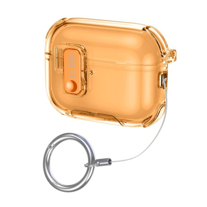 Bild 2, Tech-Protect Tech-Protect AirPods Pro 3 Skal Bounce Pro Cosmic Orange - Teknikhallen.se