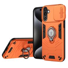  Samsung Galaxy A27 5G Skal Camshield Kickstand Orange - Teknikhallen.se